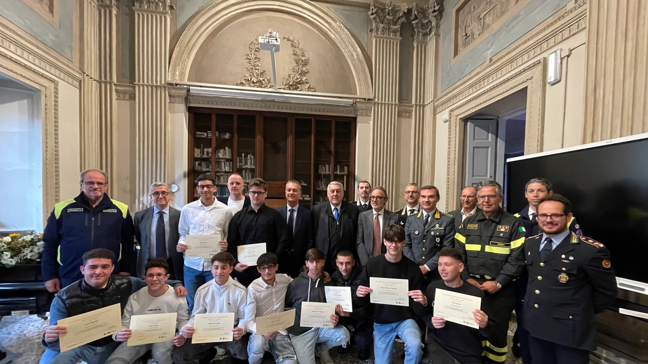 Gli studenti premiati