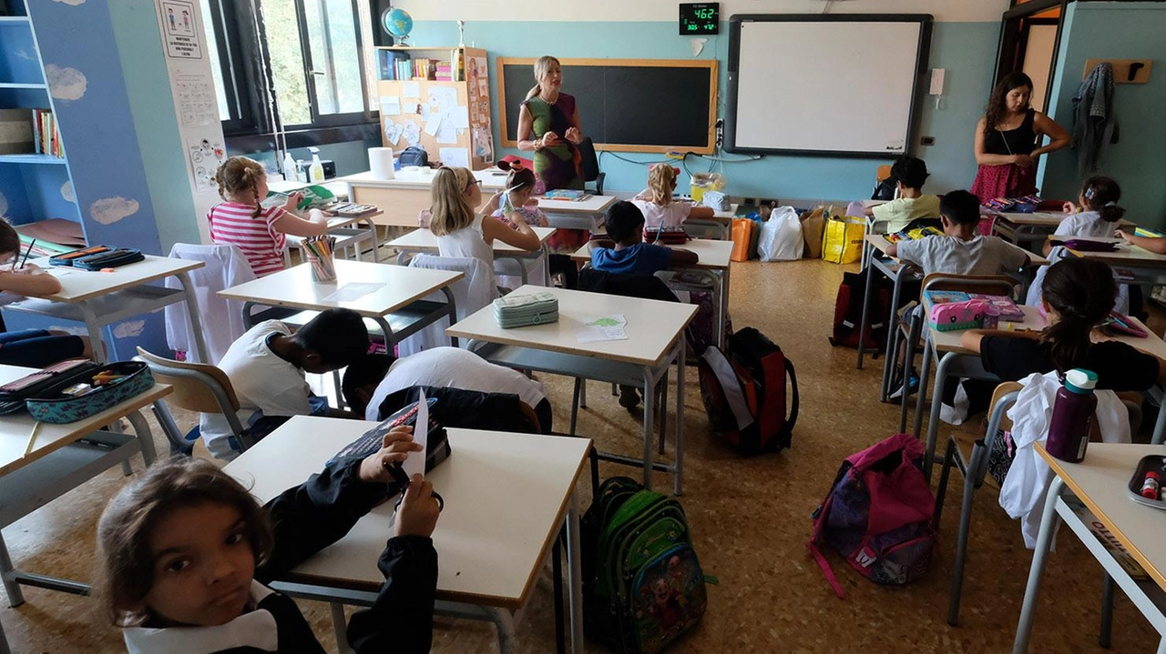 Ci sono 2.464 alunni iscritti a materne elementari e medie 244 alle paritarie e 59 bambini nelle sezioni primavera Ci sono 2.464 alunni iscritti a materne elementari e medie 244 alle paritarie e 59 bambini nelle sezioni primavera
