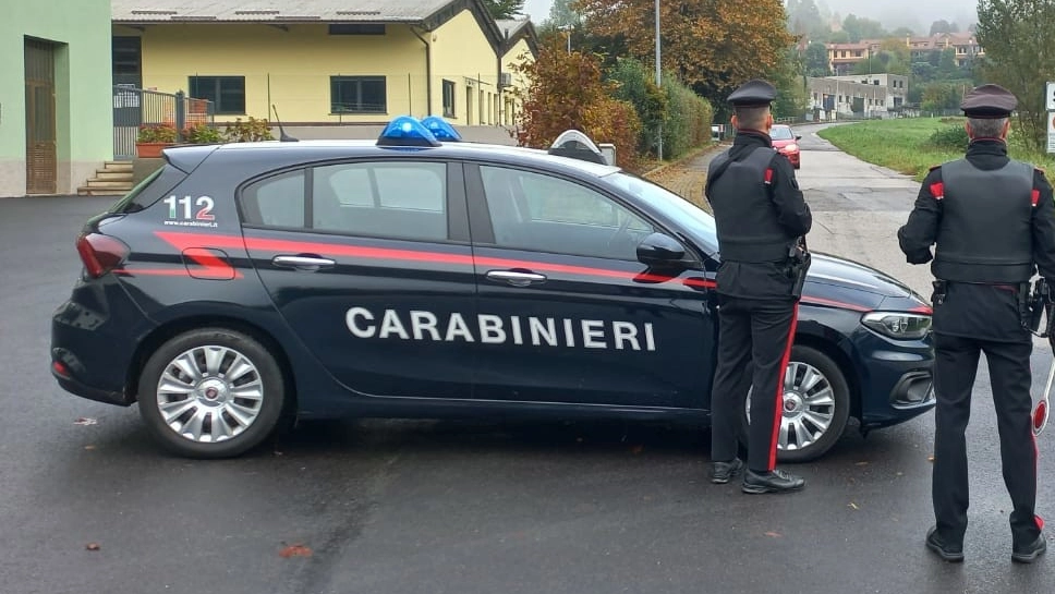 I carabinieri durante un posto di controllo