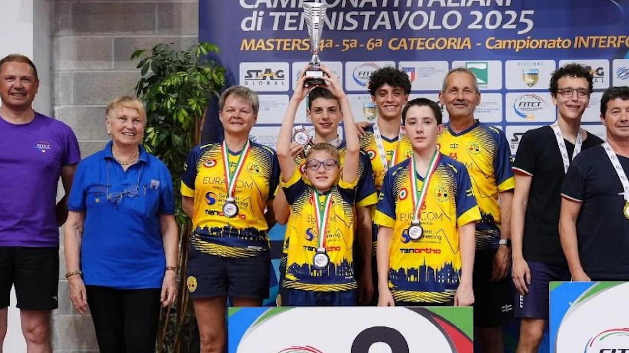 I talenti brianzoli del tennis tavolo continuano a ottenere grandi successi