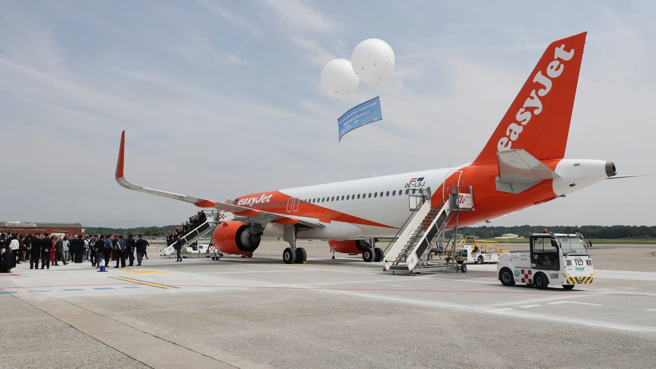 Aereo EasyJet a Malpensa Aereo EasyJet a Malpensa