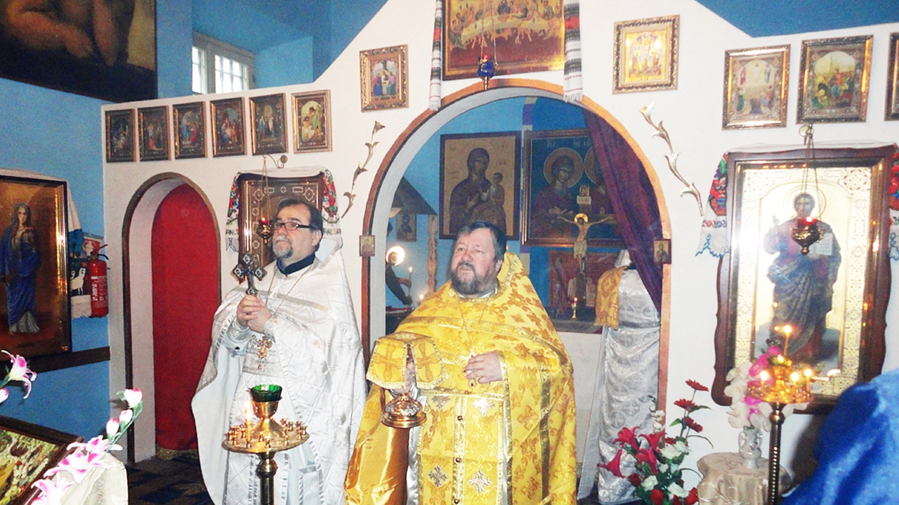 A igreja ortodoxa na Via Tommaso Grossi iniciou sua atividade no final dos anos 90