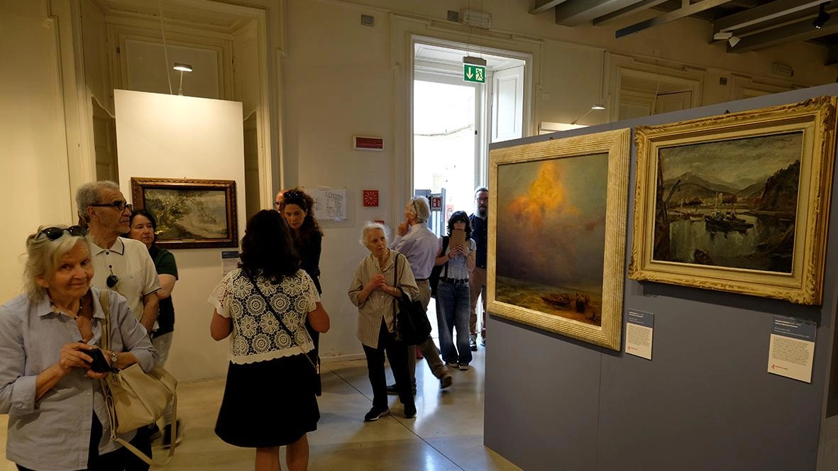 Nella mostra “Destinazione paesaggio“ allestita ai Musei civici una selezione di oltre 40 opere Nella mostra “Destinazione paesaggio“ allestita ai Musei civici una selezione di oltre 40 opere