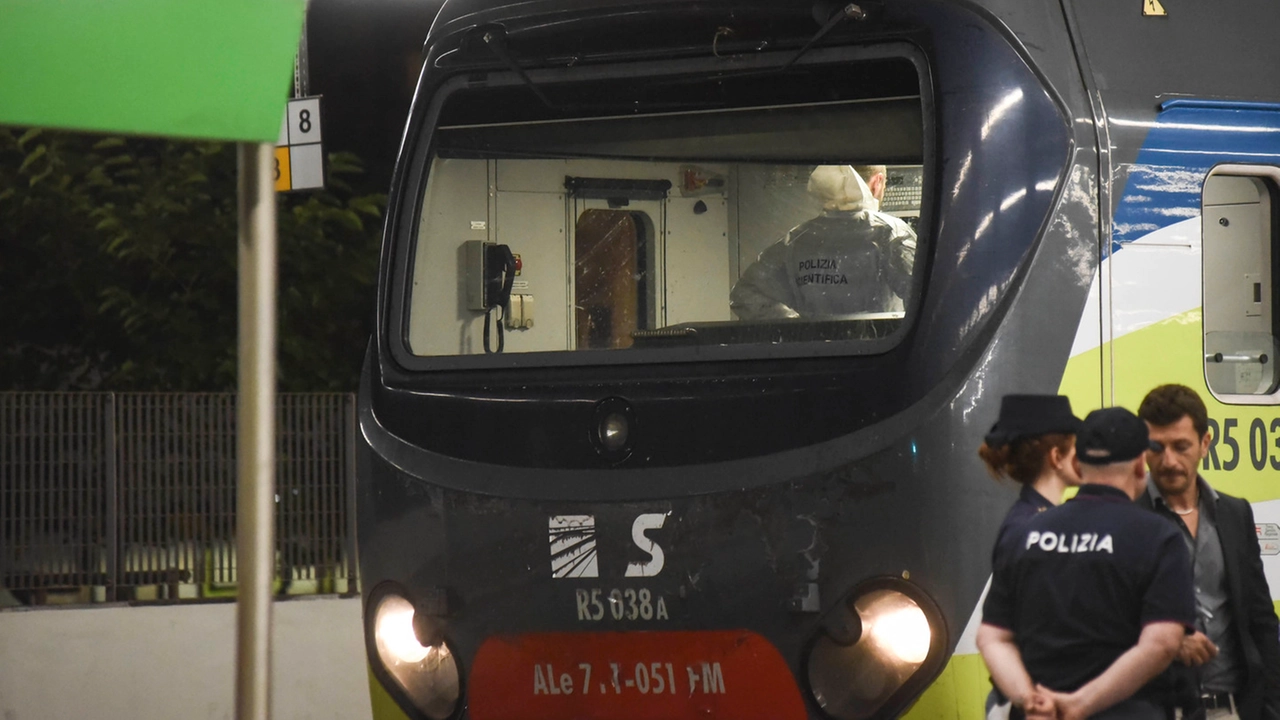Un treno alla stazione di Villapizzone