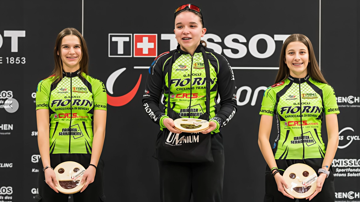 Anche sulla pista elvetica di Grenchen, dove si è svolta la Kids Cup giovanile, i ragazzi del Gruppo Sportivo Cicli... Anche sulla pista elvetica di Grenchen, dove si è svolta la Kids Cup giovanile, i ragazzi del Gruppo Sportivo Cicli...