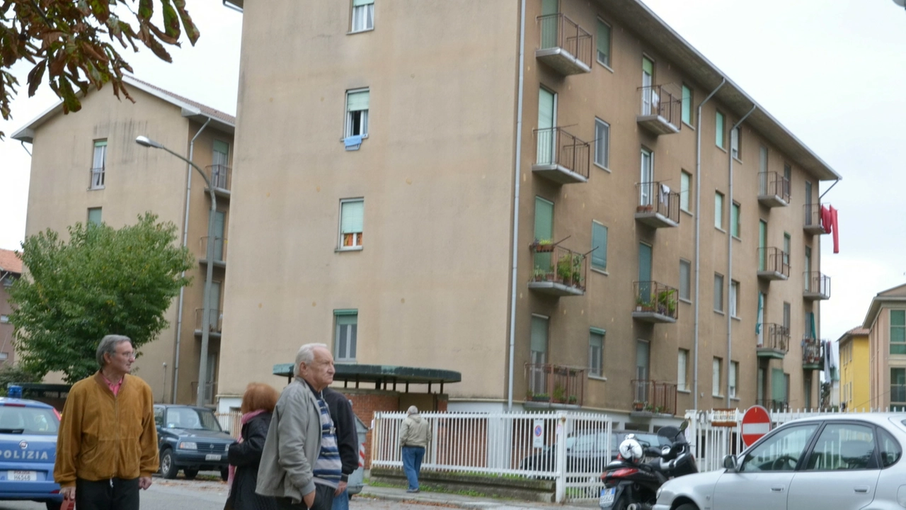Case popolari a Pavia (Immagine d'archivio)
