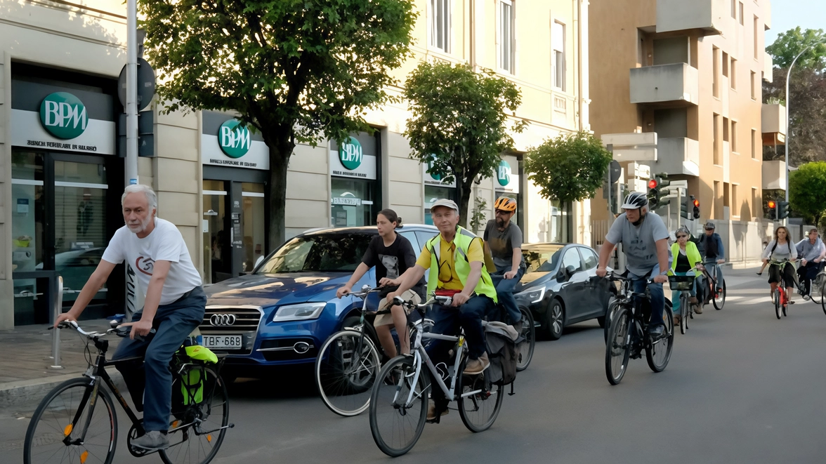 I volontari di Fiab MonzainBici e. Legambiente, insieme ai tecnici di Monza Mobilità, registreranno i passaggi dei ciclisti domani dalle 7 alle 9