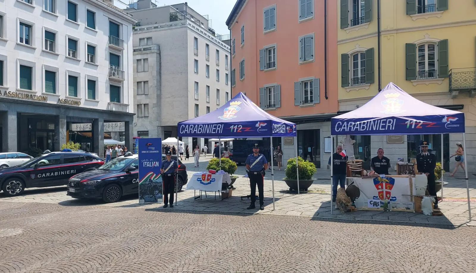 Festa della Repubblica a Como, una giornata con le forze dell'ordine e i soccorritori