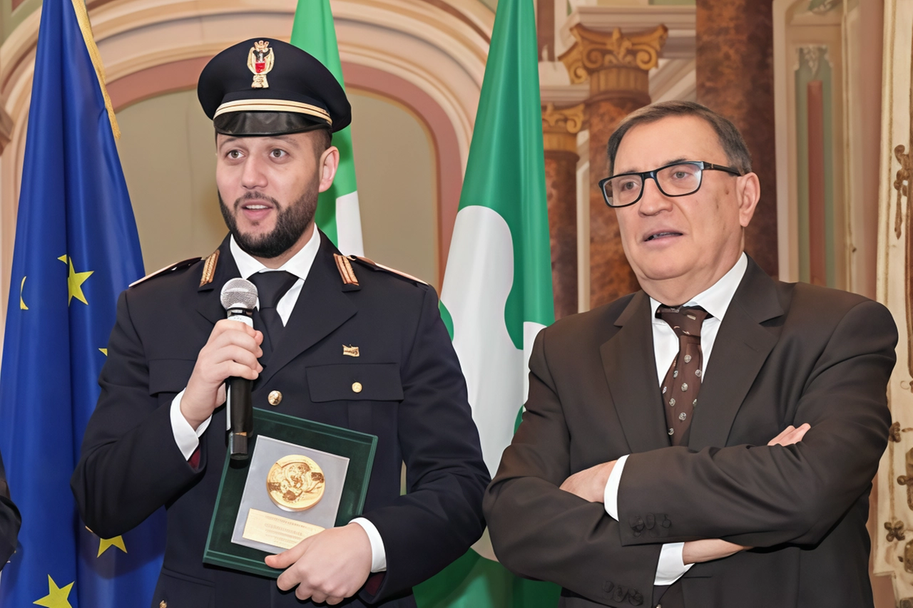 Premiato il viceispettore. Di Martino
