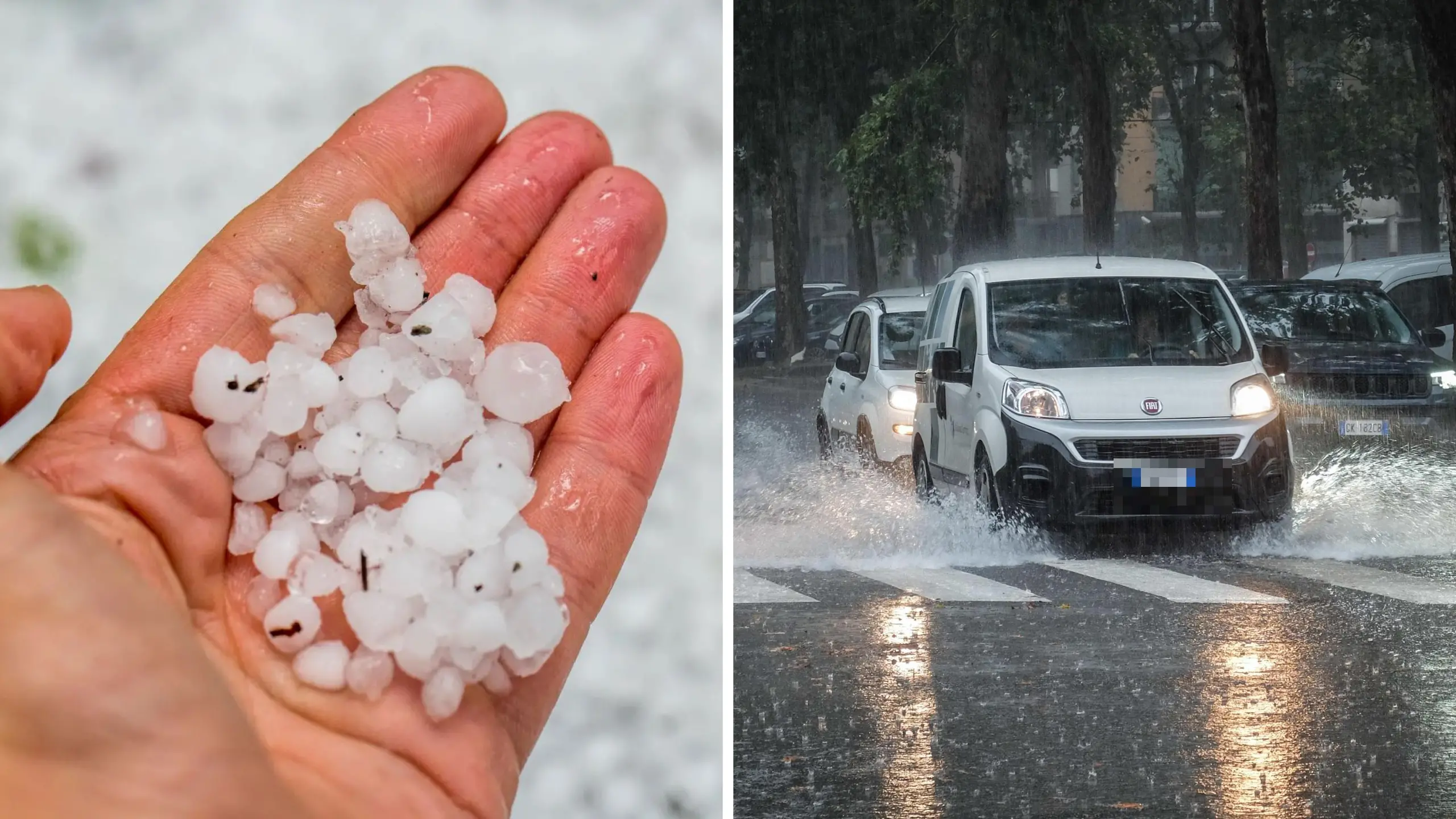 Grandine e violenti temporali: allerta meteo in Lombardia. La mappa delle zone più a rischio