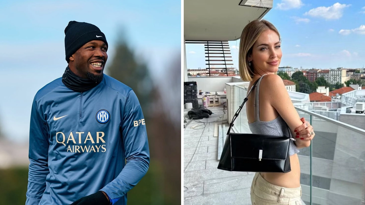 Marcus Thuram e Chiara Ferragni nel periodo in cui ristrutturava l'attico a CityLife Marcus Thuram e Chiara Ferragni nel periodo in cui ristrutturava l'attico a CityLife