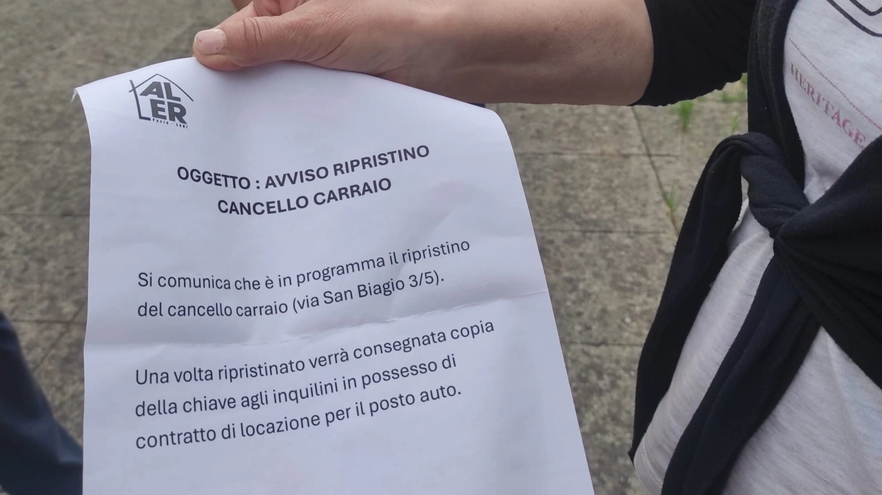 La lettera dell'Aler La lettera dell'Aler