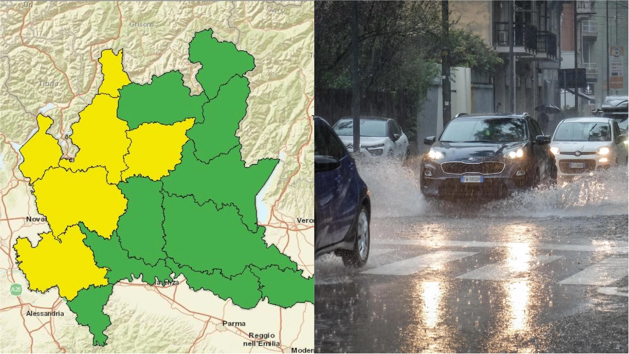 Maltempo, allerta gialla dalla mezzanotte di Pasqua: rischio piogge forti fino all'alba di Pasquetta