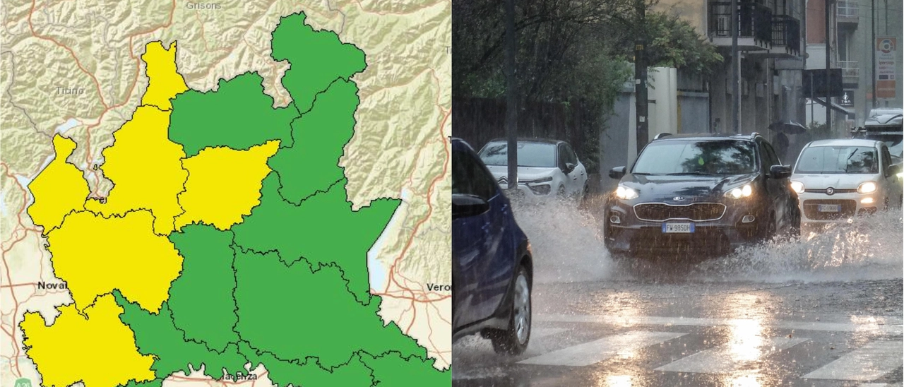Maltempo Milano e Lombardia, allerta gialla dalla mezzanotte di Pasqua: rischio piogge forti fino alle primo mattino di Pasquetta