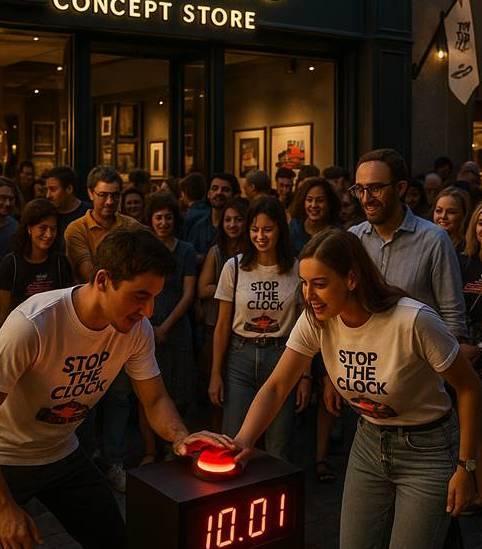 Stop the clock. Adrenalina e precisione Stop the clock. Adrenalina e precisione