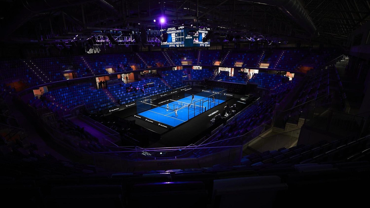 Panoramica dell’Allianz Cloud che ha appena ospitato il “Milano Premier Padel“ Panoramica dell’Allianz Cloud che ha appena ospitato il “Milano Premier Padel“