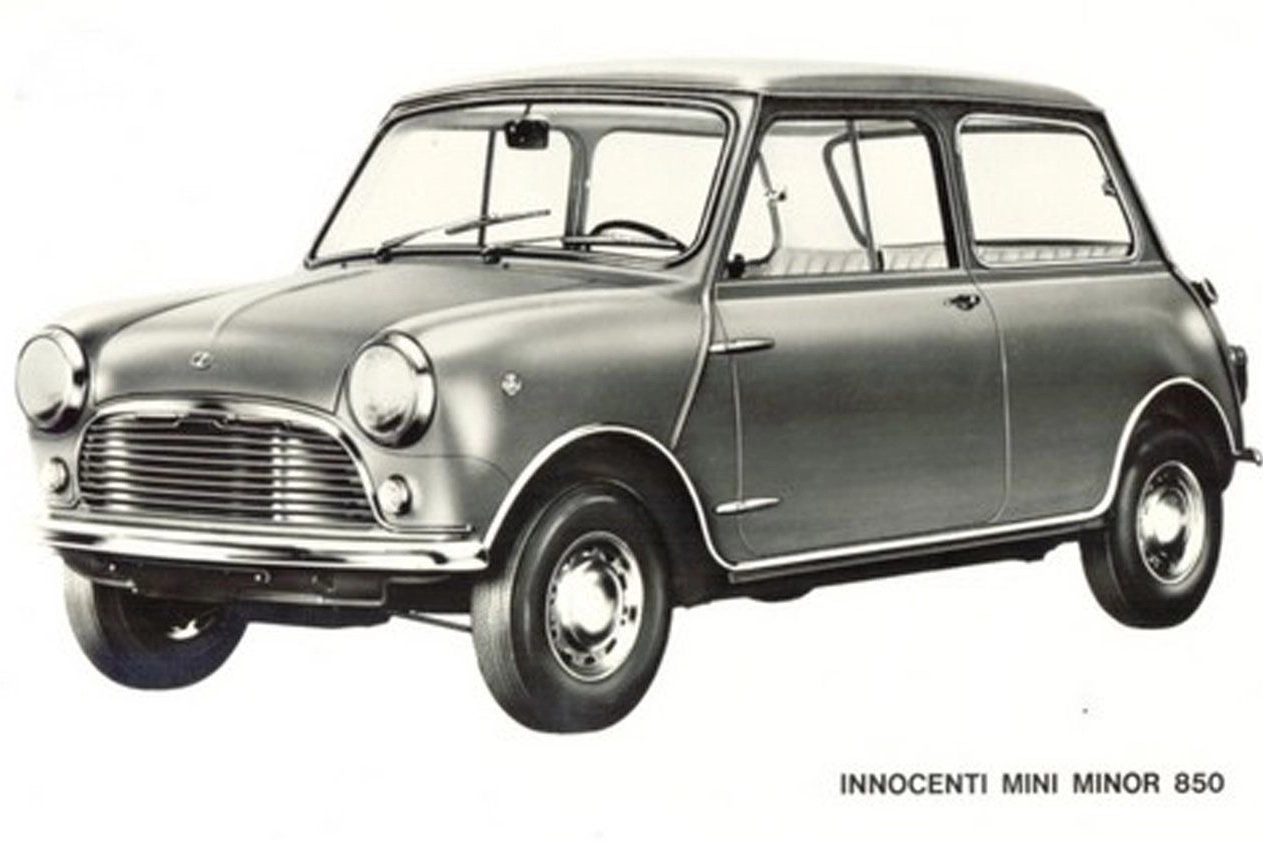 La Mini Minor 800, prodotta su licenza britannica a Lambrate