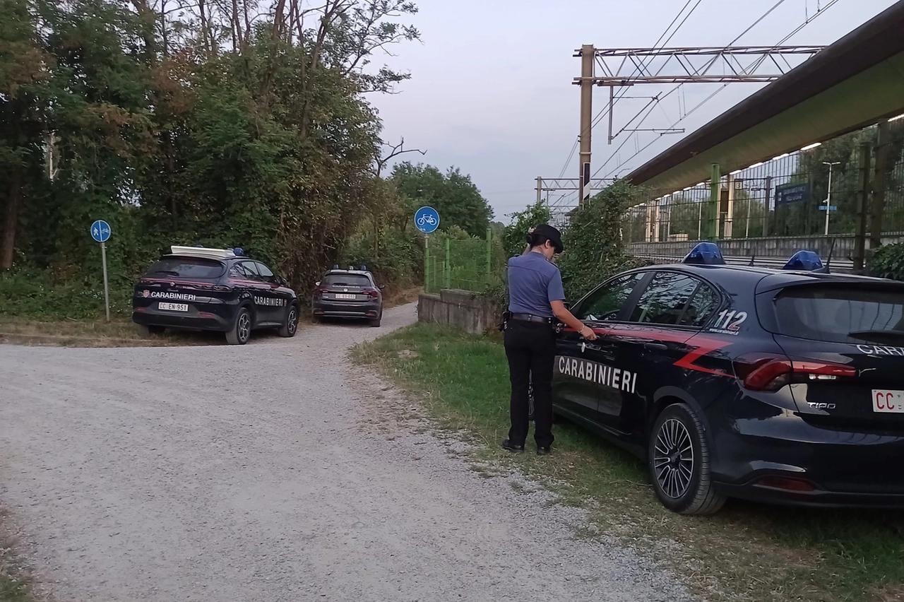 La pattuglia dei carabinieri