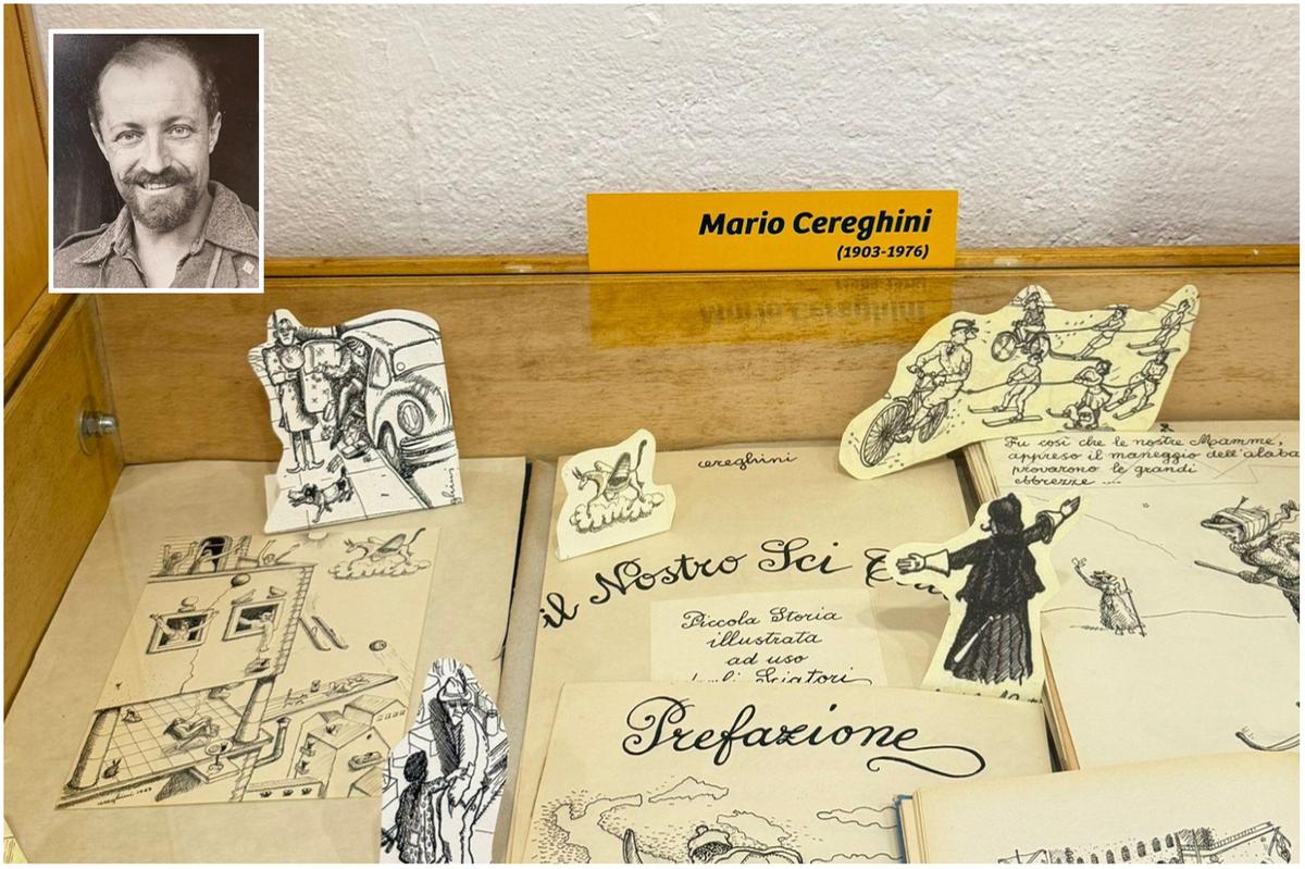 Mario Cereghini, il primo sci club d’Italia e il diario satirico nella Lecco che fu