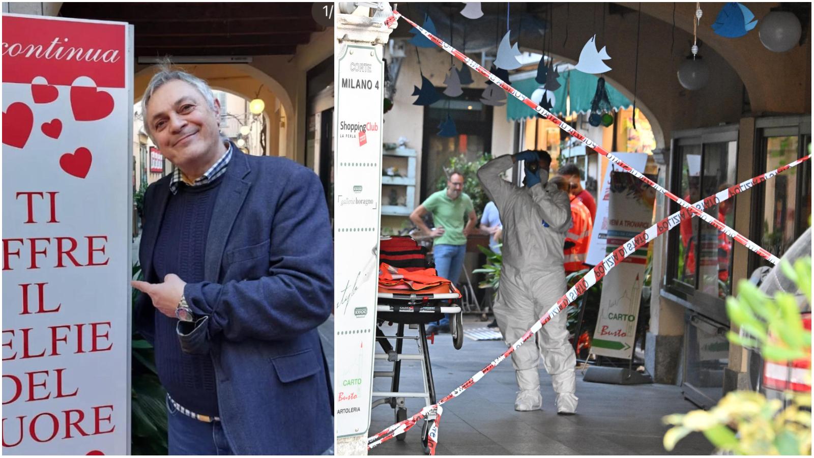 Davide Gorla, ucciso in negozio a Busto Arsizio. Il sospetto: l’assassino conosceva la sua vittima