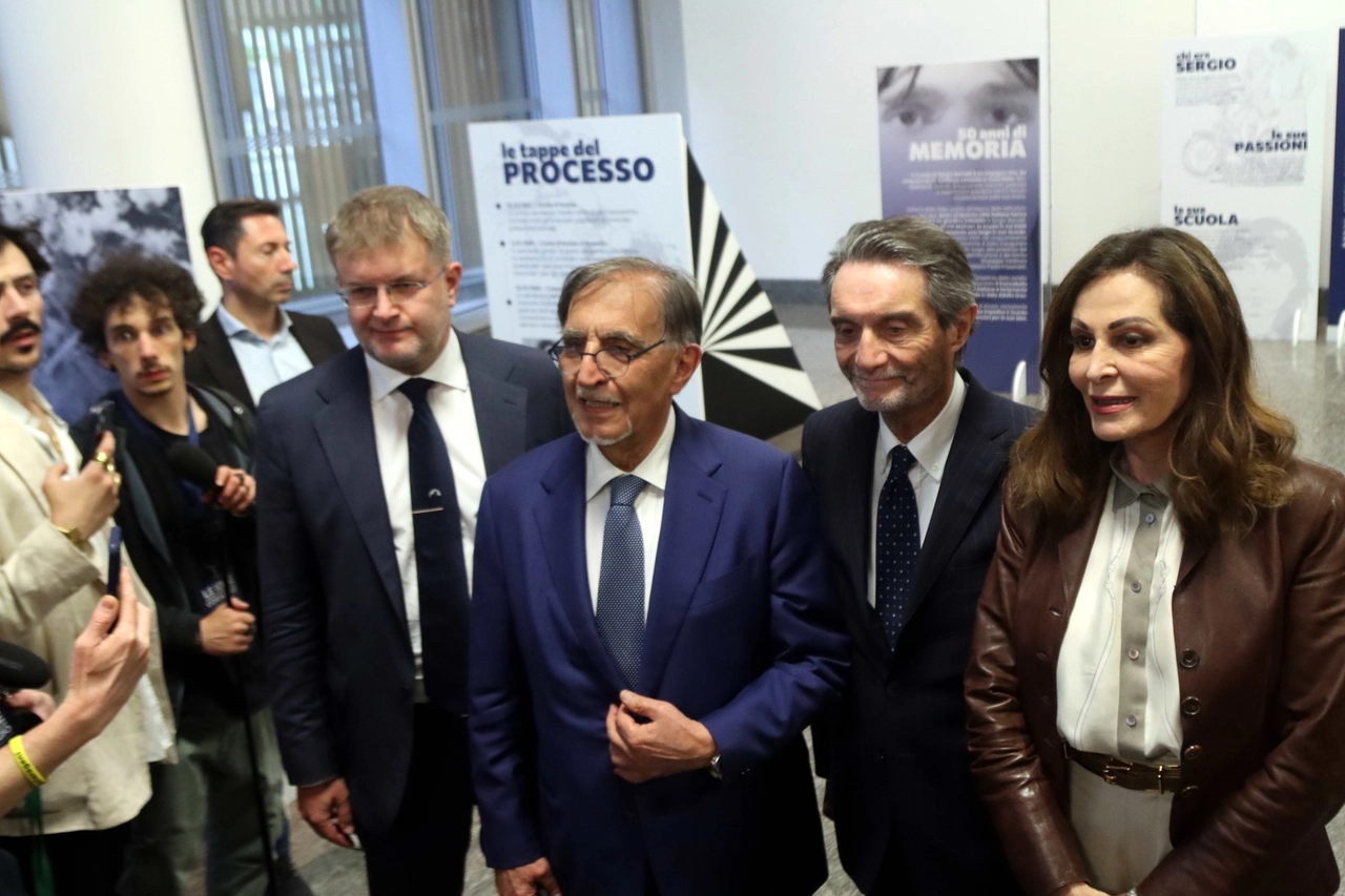 Milano  28042025 Ricordo Sergio Ramelli con Mostra Regione Lombardia Auditorium foto Paolo SAlmoirago