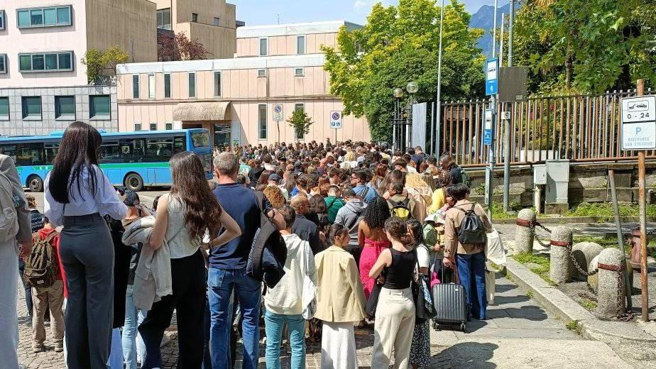 Un’estate senza treni . Male la prova generale Un’estate senza treni . Male la prova generale