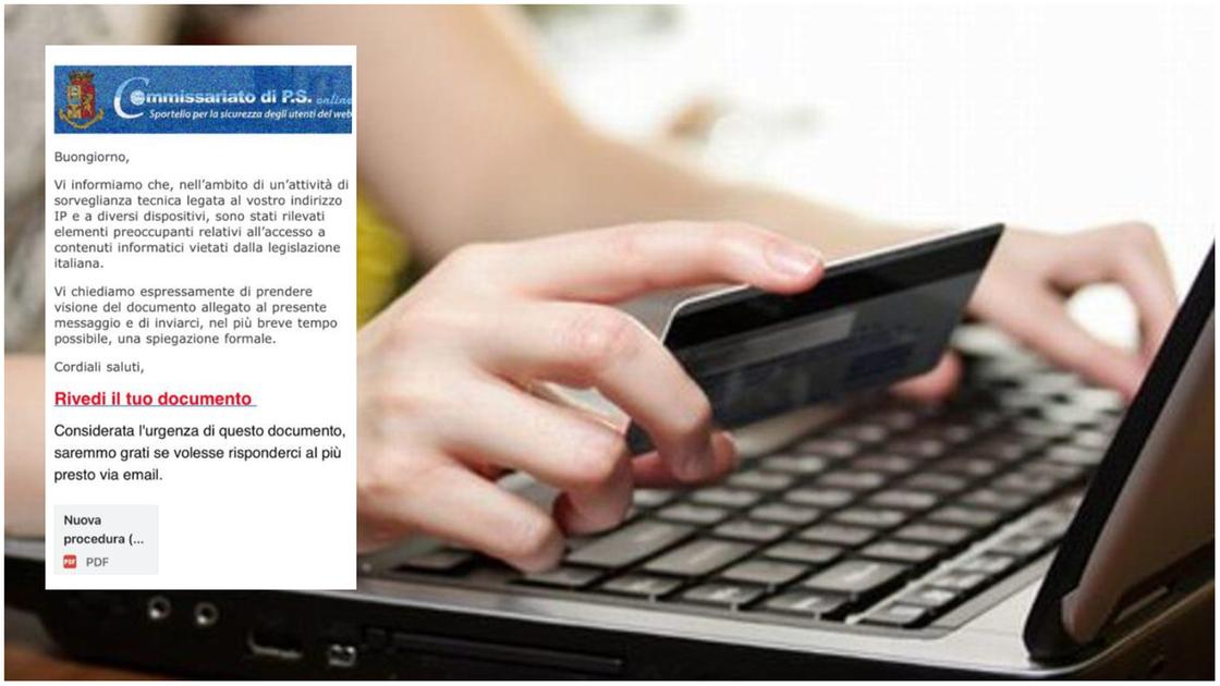 falsa e mail della polizia ma vera truffa online ecco cosa non dovete assolutamente fare se la trovate nella vostra posta