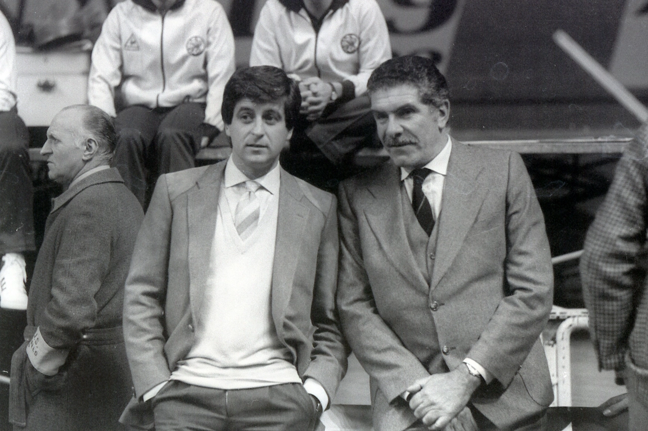 L'ex presidente del Milan Giuseppe Farina, scomparso il 22 aprile di quest'anno, assieme a Gianni Rivera nel 1983