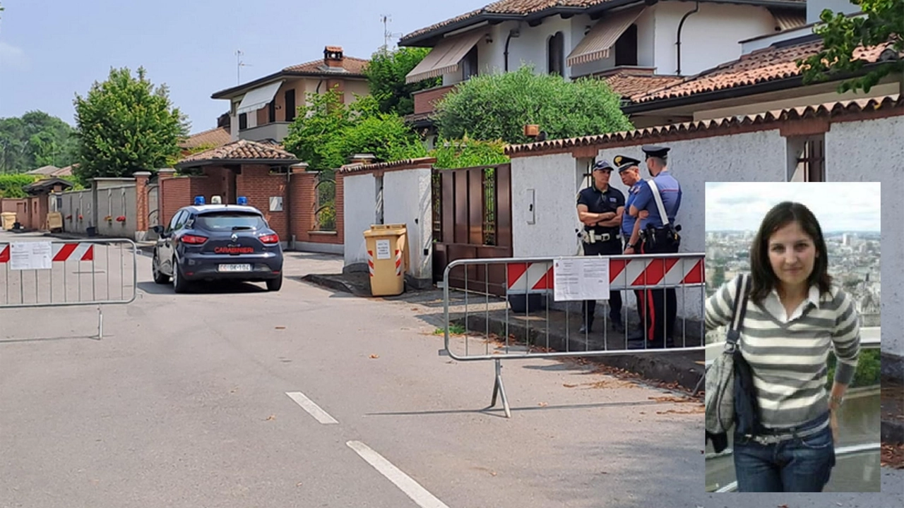 La villetta dei Poggi a Garlasco e Chiara, nel riquadro La villetta dei Poggi a Garlasco e Chiara, nel riquadro