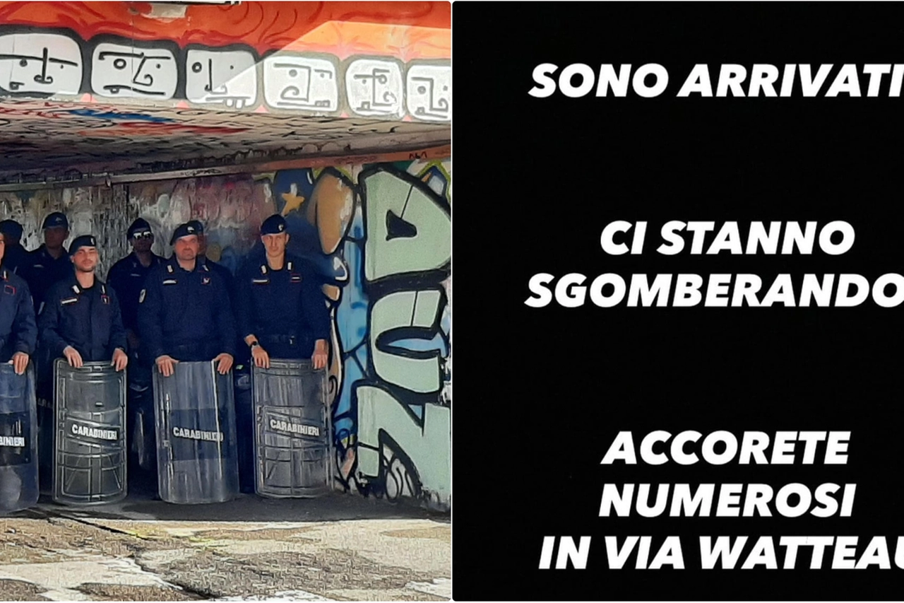 L'appello lanciato dal centro sociale Leoncavallo colto di sorpresa dallo sgombero