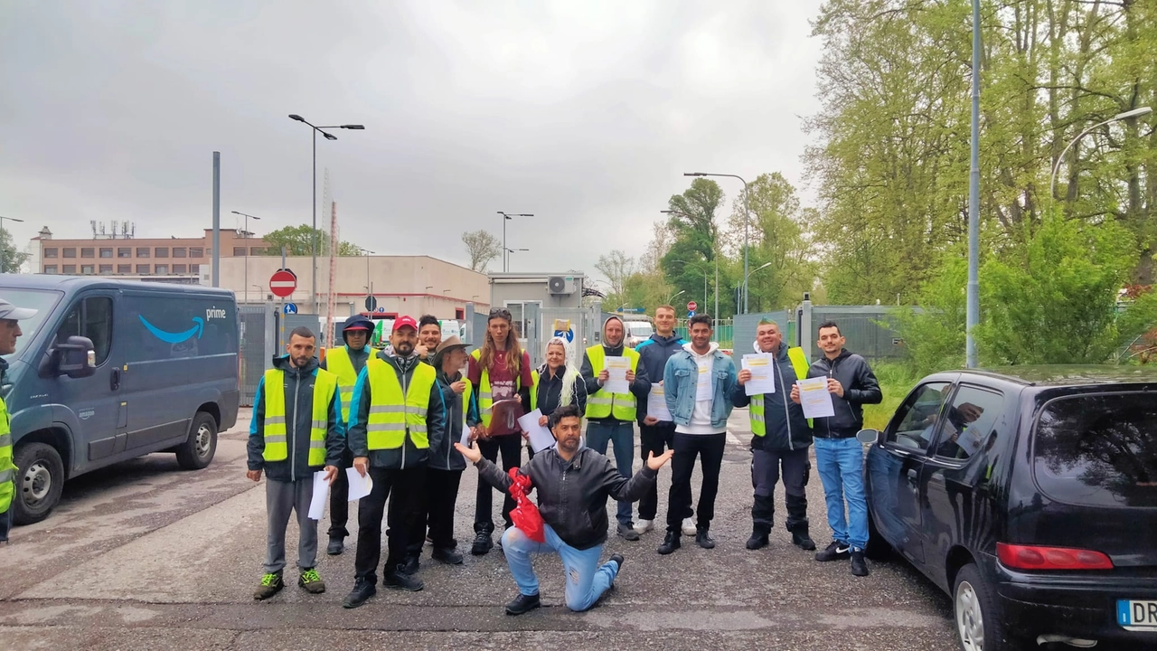 La mobilitazione degli addetti alle consegne di Amazon