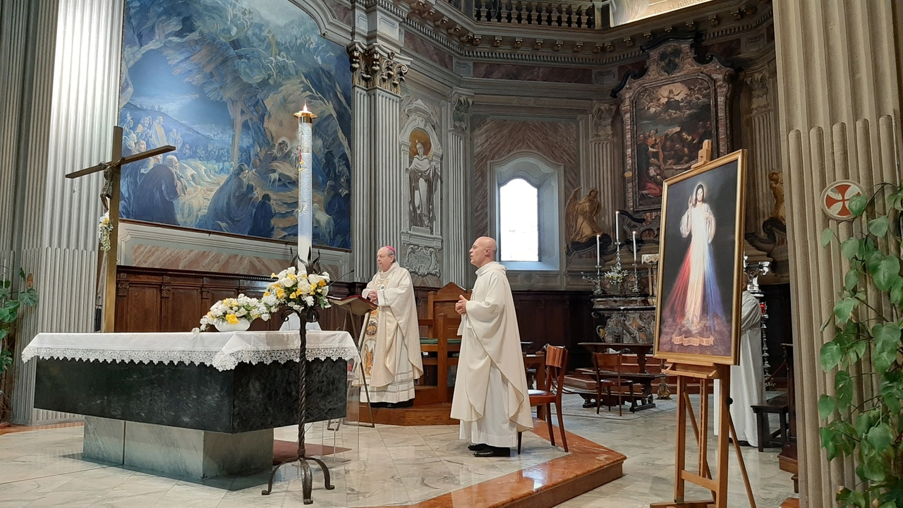 Una funzione al santuario di Maccio Una funzione al santuario di Maccio
