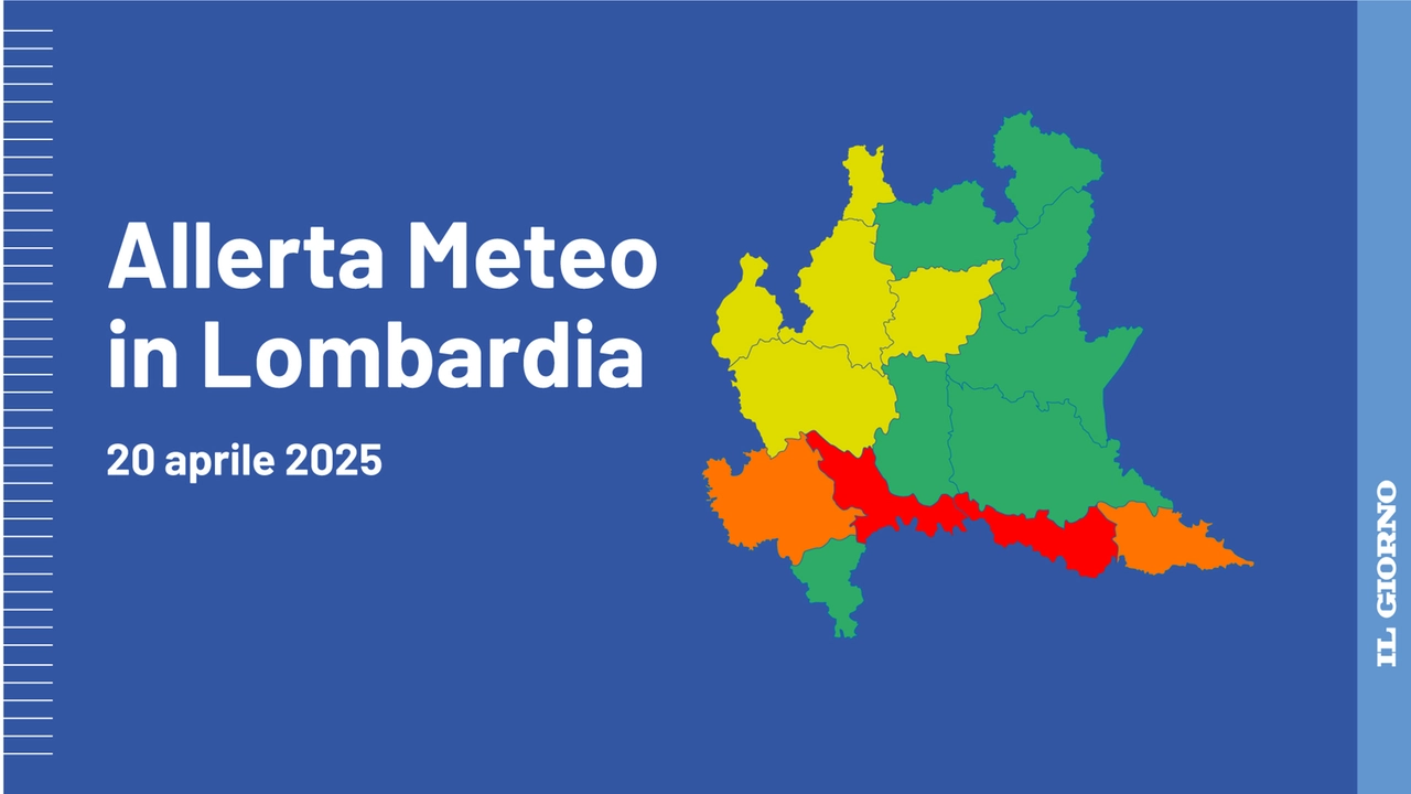 L'allerta meteo in Lombardia L'allerta meteo in Lombardia