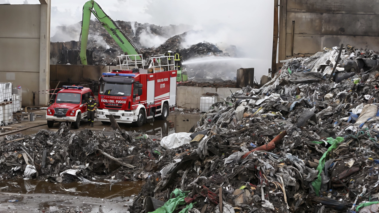 Il sito che si estende su 14mila metri quadrati dell’ex eredi Bertè quando fu colpito sette anni fa da un furioso incendio Il sito che si estende su 14mila metri quadrati dell’ex eredi Bertè quando fu colpito sette anni fa da un furioso incendio