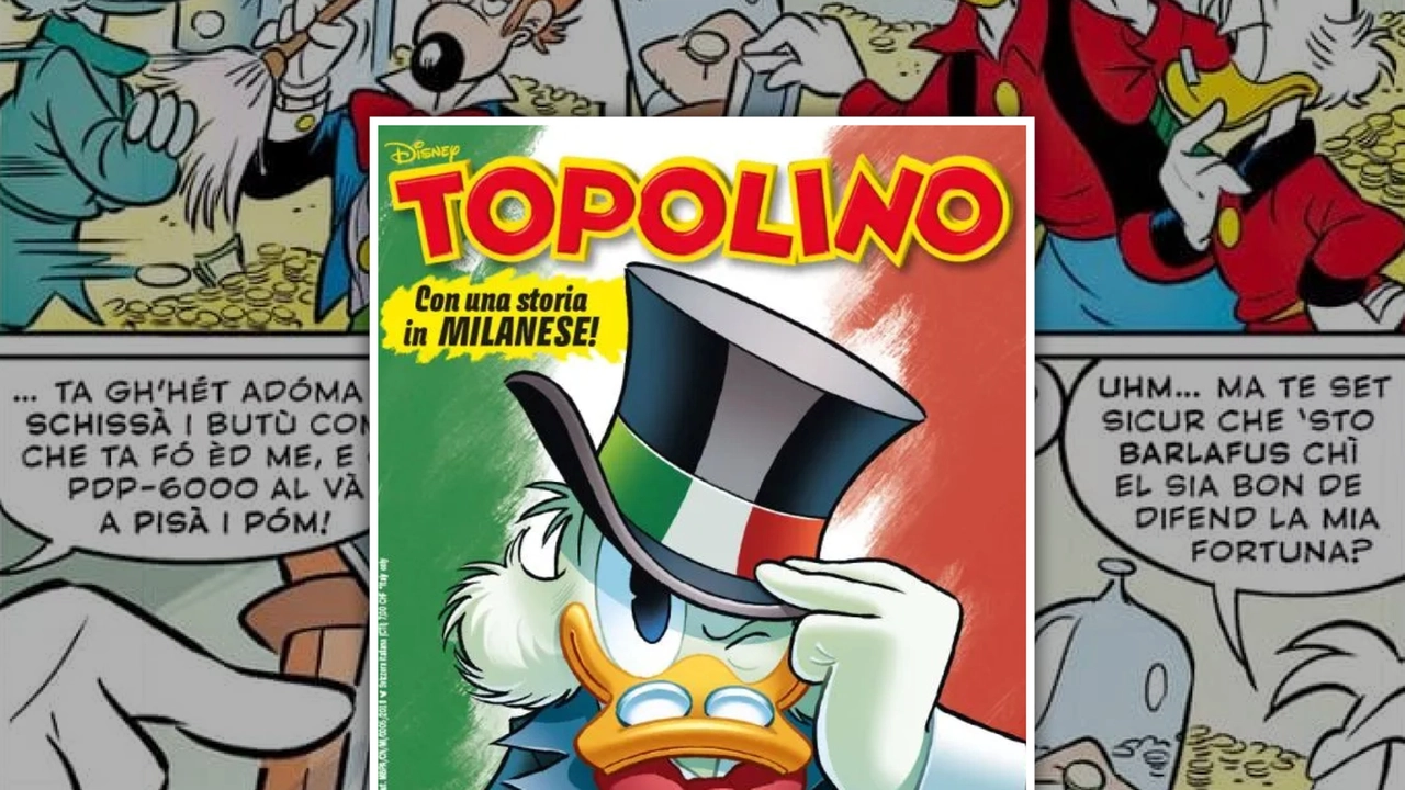 La copertina dell'albo di Topolino che uscità il 17 gennaio La copertina dell'albo di Topolino che uscità il 17 gennaio