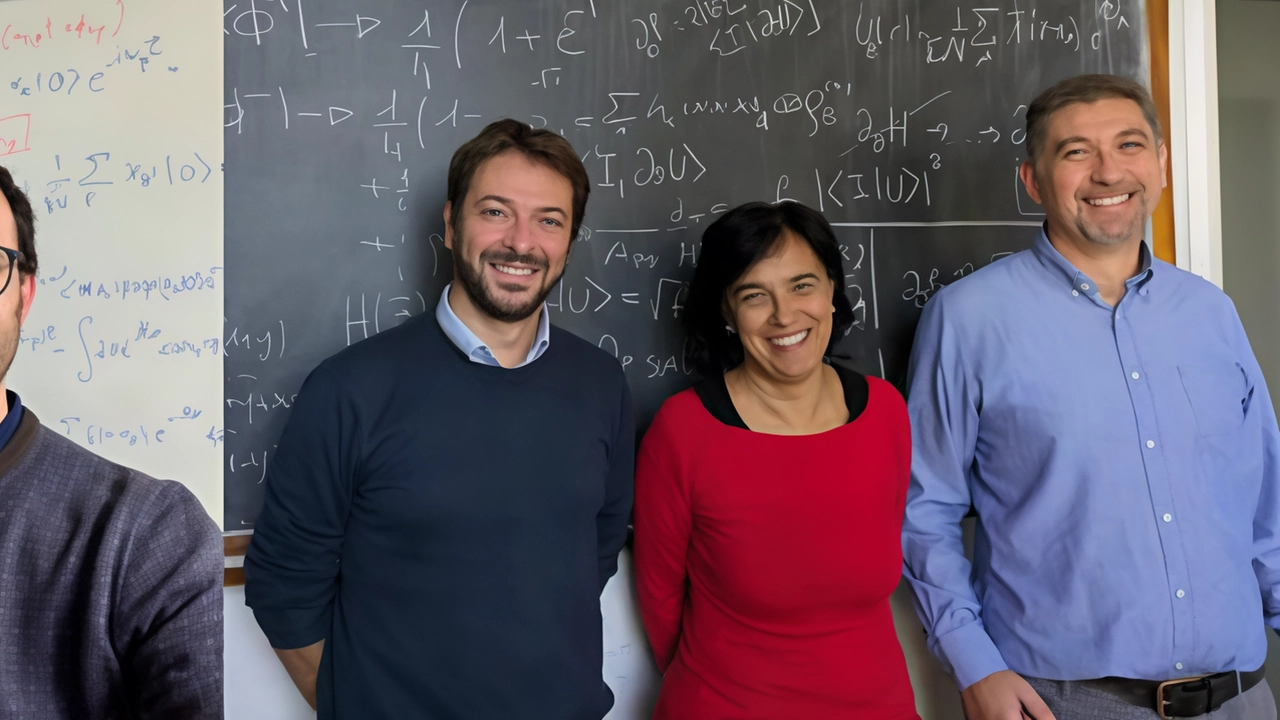 Daniele Bajoini, Dario Gerace, Chiara Macchiavello e Francesco Tacchino Il loro studio è stato selezionato da Nature Portfolio nel numero sui Nobel Daniele Bajoini, Dario Gerace, Chiara Macchiavello e Francesco Tacchino Il loro studio è stato selezionato da Nature Portfolio nel numero sui Nobel