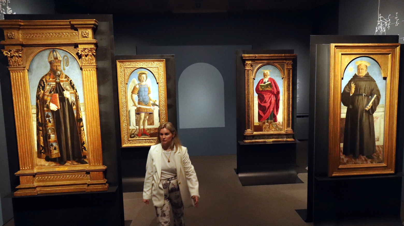 Il polittico Agostiniano di Piero della Francesca riunito presso Museo Poldi Pezzoli a Milano