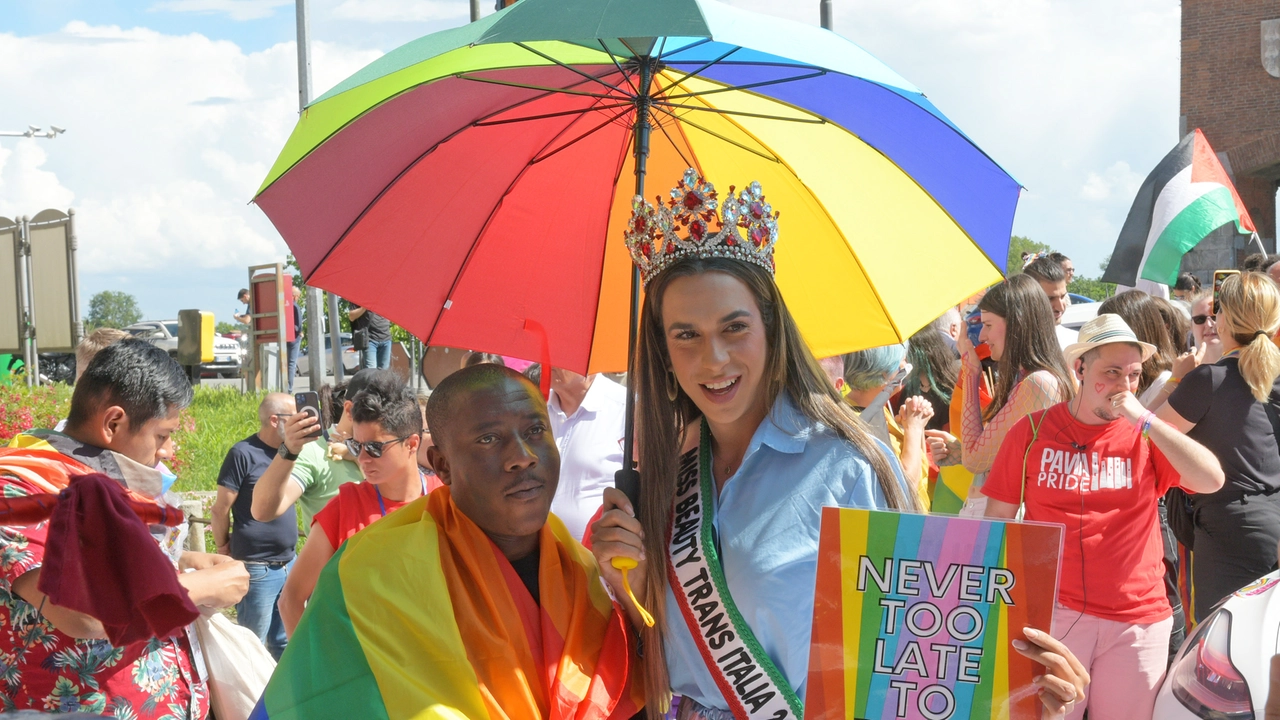 Un momento del Pavia Pride 2024 Un momento del Pavia Pride 2024