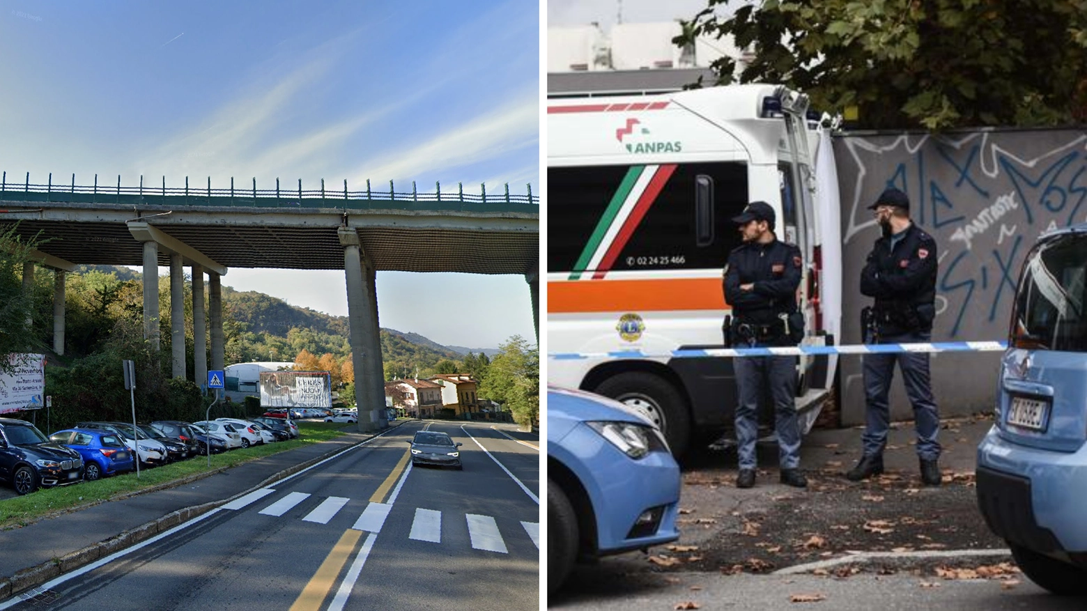 La donna aveva 51 anni, all’arrivo dei soccorsi era già deceduta. Il corpo è stato rinvenuto in via Bellinzona, proprio sotto un cavalcavia autostradale