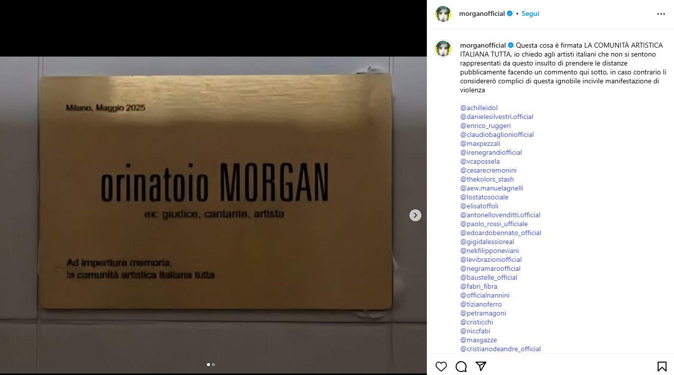 Milano, ‘l’orinatoio Morgan’ al Mi Ami Festival. Lo sfogo del cantante: “Ignobile violenza”. E il silenzio quasi totale dei colleghi Milano, ‘l’orinatoio Morgan’ al Mi Ami Festival. Lo sfogo del cantante: “Ignobile violenza”. E il silenzio quasi totale dei colleghi