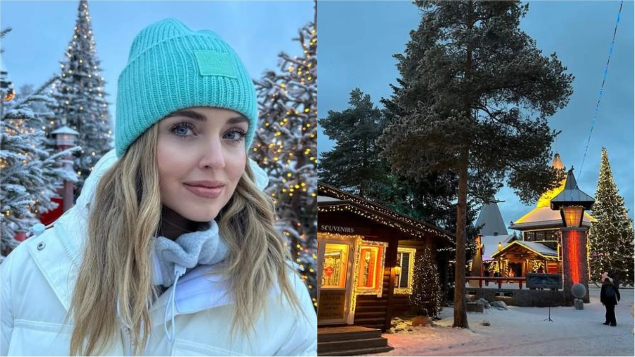 Chiara Ferragni in Lapponia (Instagram @chiaraferragni)