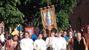 Il “cencio“ del Palio dei Fanciulli va alla contrada del Contado Il “cencio“ del Palio dei Fanciulli va alla contrada del Contado