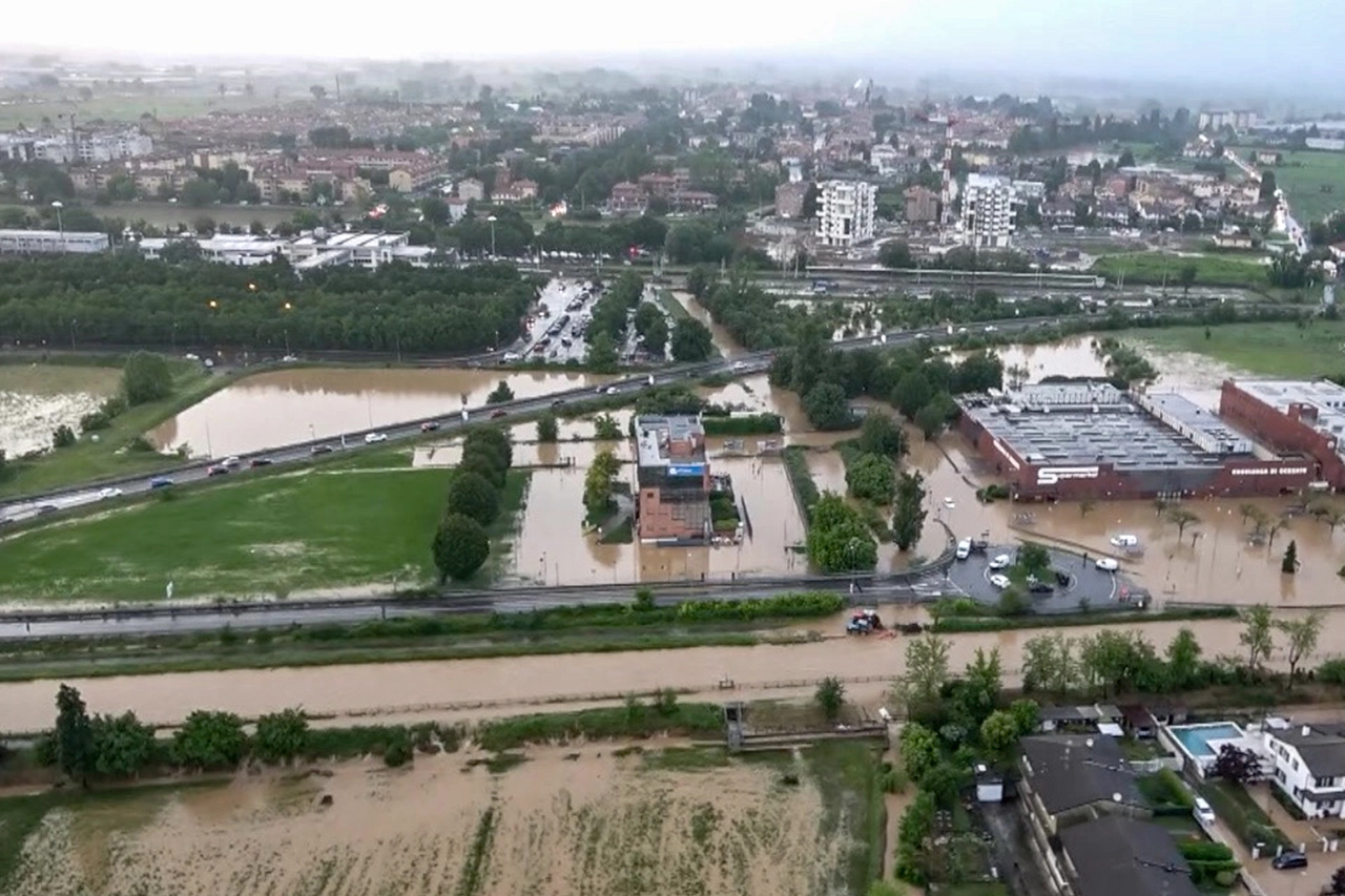 Bellinzago e Gessate sommersi dall'esondazione