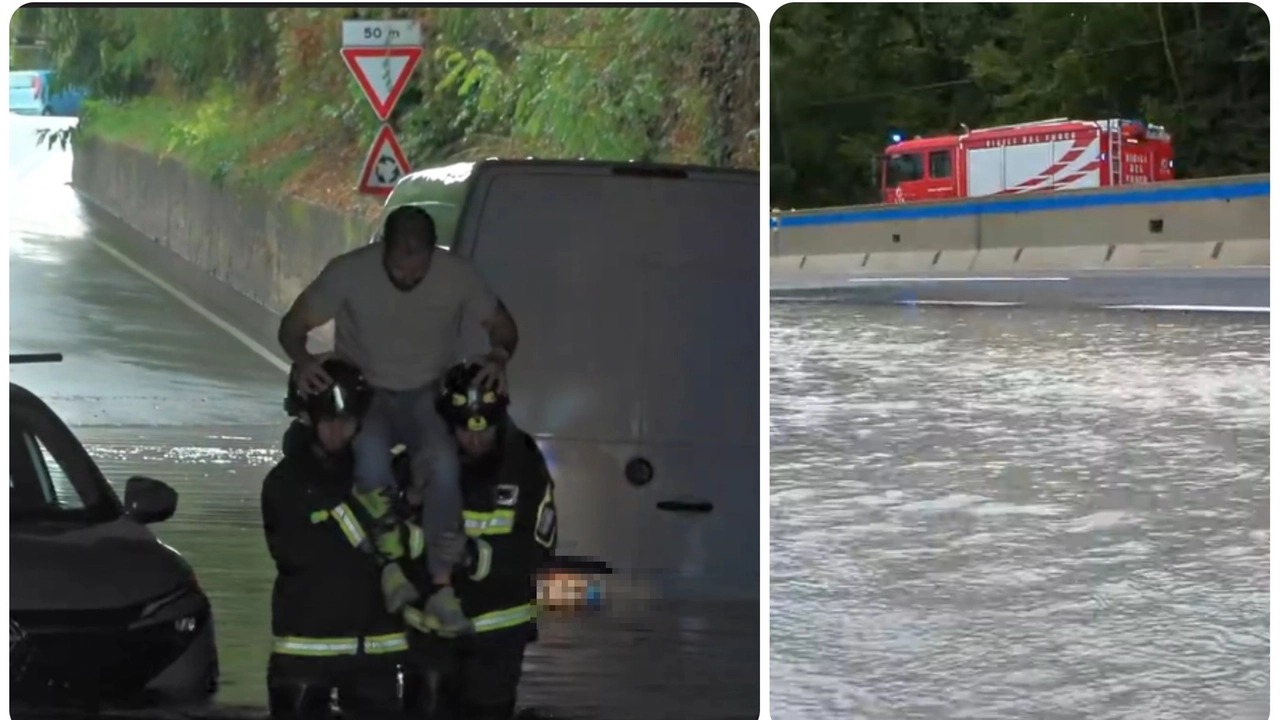 Maltempo, l’ex uragano Erin irrompe anche in Lombardia: strade e sottopassi allagati. Attivata la vasca del Seveso, monitorato il Lambro / 