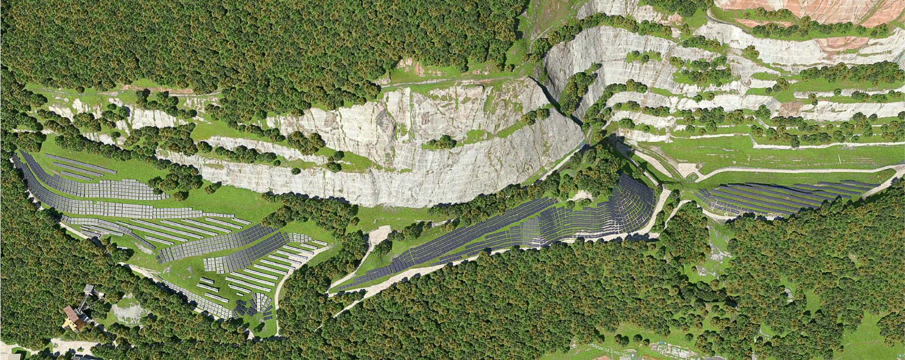 Cesana Brianza, un maxi parco solare nell’ex cava di Alpetto Cesana Brianza, un maxi parco solare nell’ex cava di Alpetto