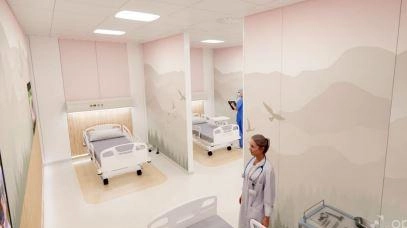 Luci, colori e suoni armoniosi per garantire l’opera di «umanizzazione della medicina» per pazienti grandi e piccoli nel nuovo Policlinico Luci, colori e suoni armoniosi per garantire l’opera di «umanizzazione della medicina» per pazienti grandi e piccoli nel nuovo Policlinico