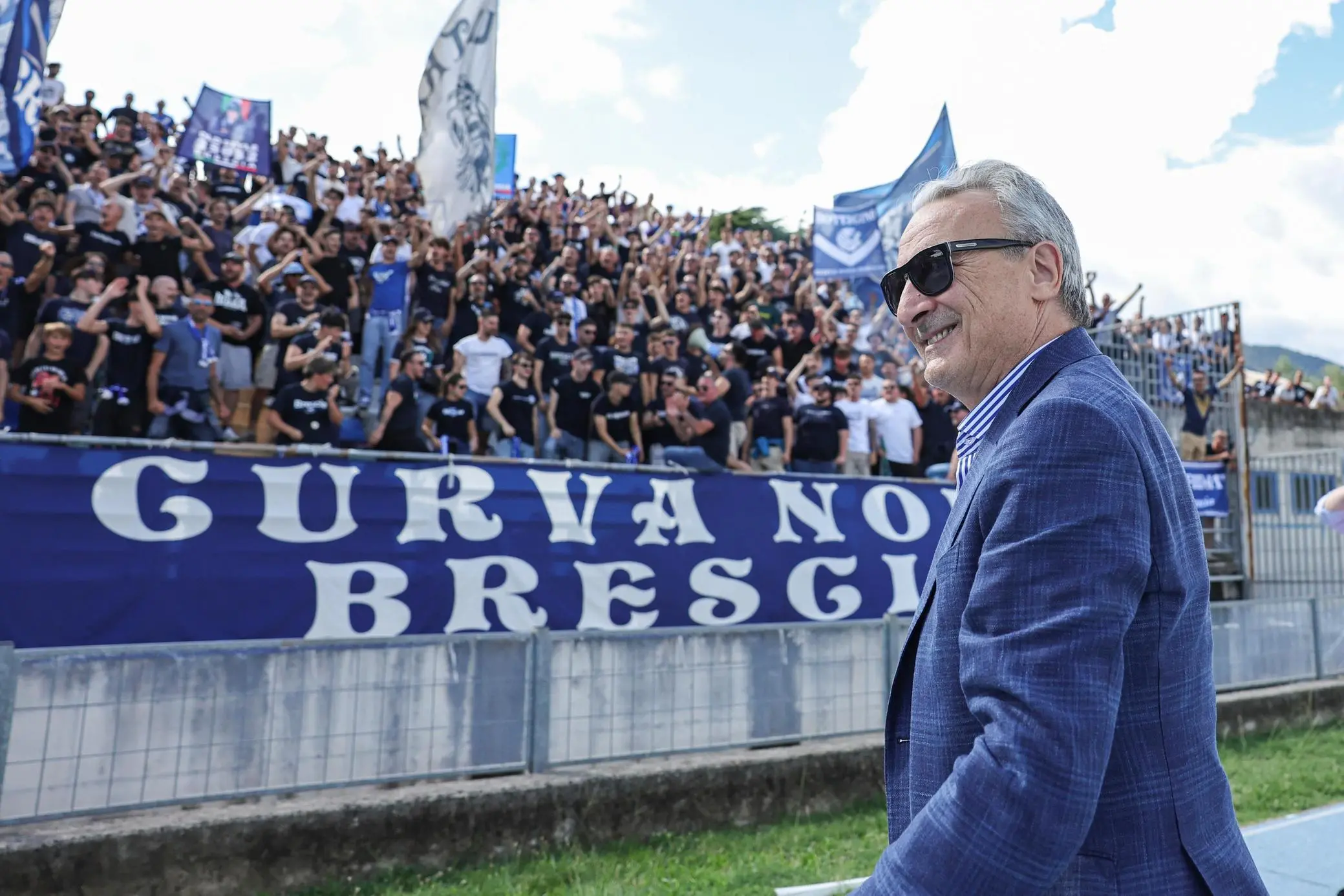 Union Brescia. Pasini carica i tifosi: "Voi siete da serie A»
