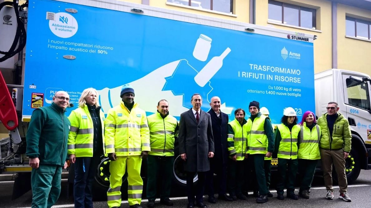 La presentazione delle nuove iniziative di Amsa per migliorare la pulizia della città La presentazione delle nuove iniziative di Amsa per migliorare la pulizia della città