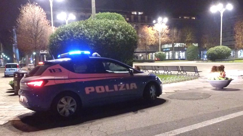 Intervenuta la polizia Intervenuta la polizia