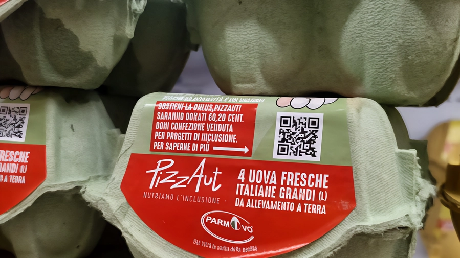Un'iniziativa inclusiva al supermercato: le uova fresche di PizzAut per sostenere l'occupazione di ragazzi autistici. Un progetto che promuove l'inclusione e la dignità attraverso il lavoro. Un'iniziativa inclusiva al supermercato: le uova fresche di PizzAut per sostenere l'occupazione di ragazzi autistici. Un progetto che promuove l'inclusione e la dignità attraverso il lavoro.